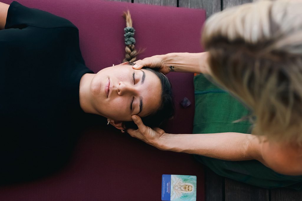 Healing session at Amanecer Wellness - Casa Kura Kura