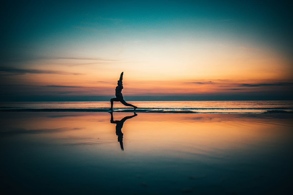 Yoga by the sea - Photographer: Raimond Klavins