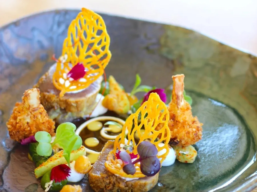 Gourmet meals in the Cape Winelands, South Africa