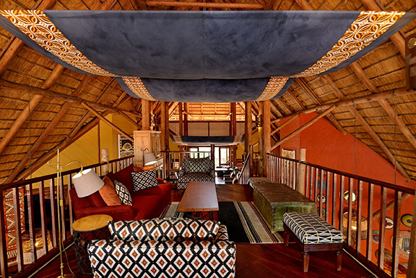Common area - Victoria Falls Safari Lodge, Zambia